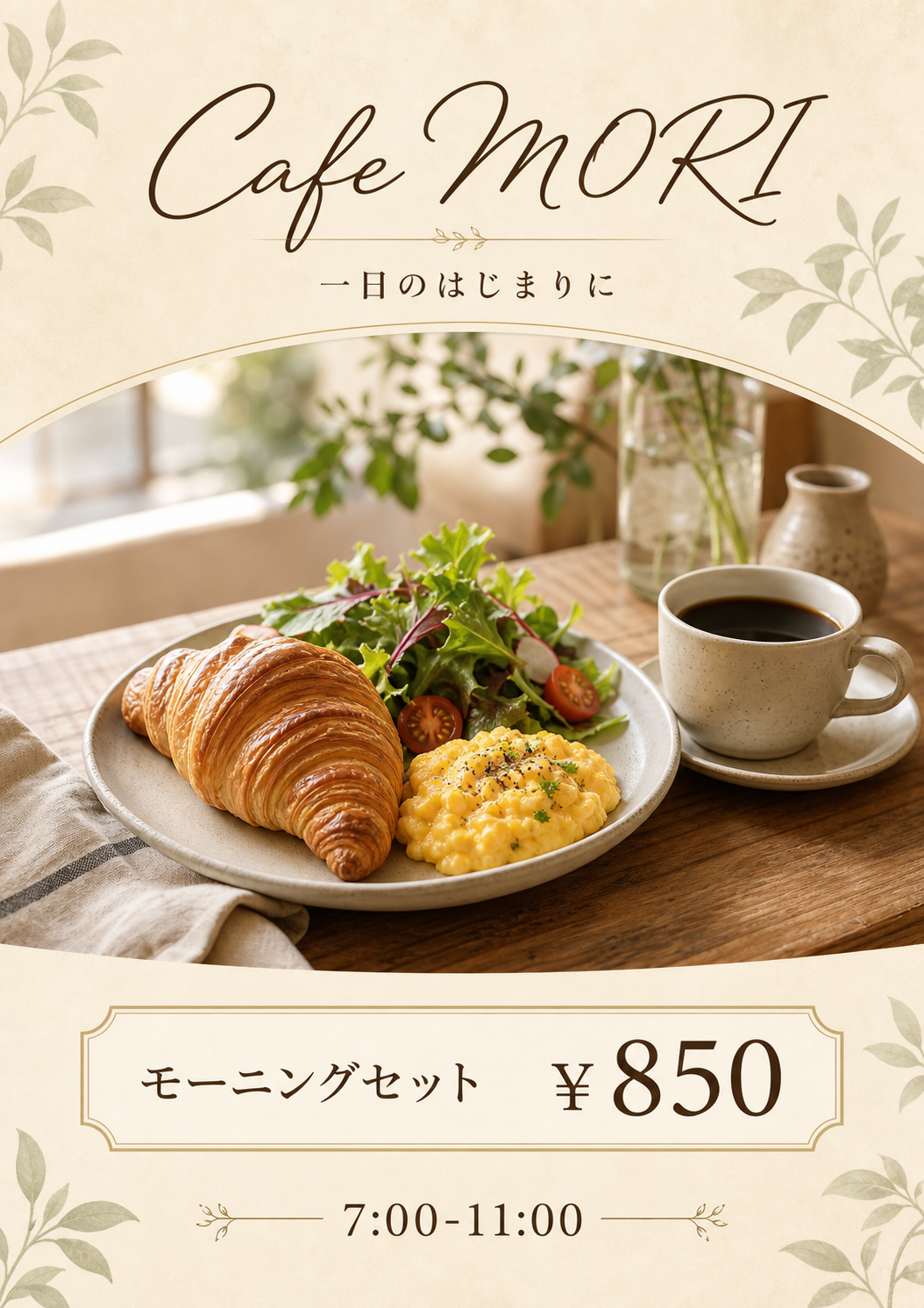 飲食店チラシ 7