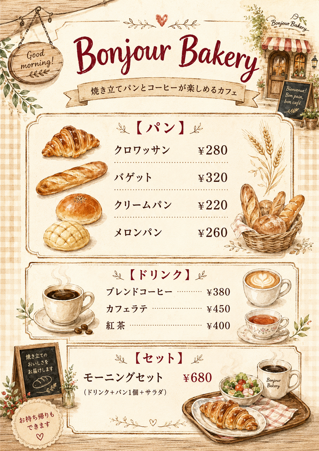 メニュー表 5